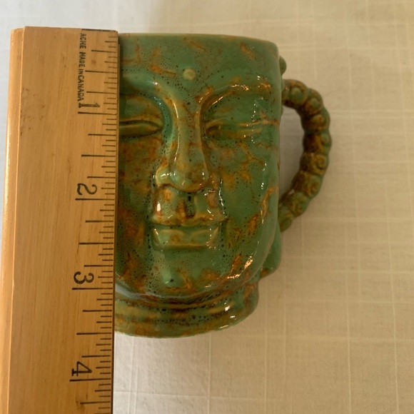 GIFTCRAFT| Set of 2 Buddha Face Mugs. - Picture 5 of 6